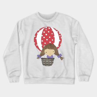 hotair balloon ride Crewneck Sweatshirt